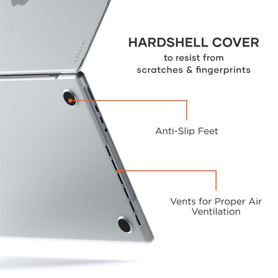 Satechi Eco Hardshell Case for MacBook Pro 14, Clear (ST-MBP14CL)