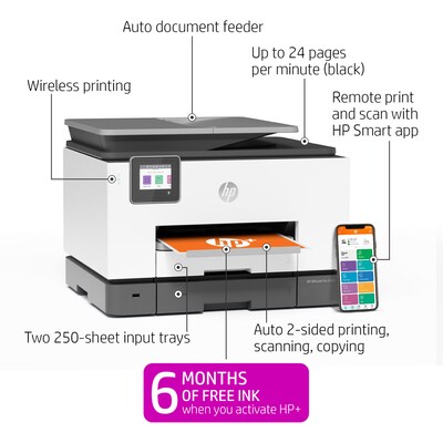 HP OfficeJet 8015e All-in-One Printer with Bonus 6 months Ink with HP+ - HP  Store Canada