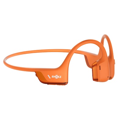 Shokz OpenRun Pro 2 Mini Wireless Bone-Conduction Open-Ear Sport Headphones, Bluetooth, Orange (S821-MN-OR-US)