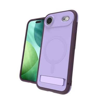 Zagg Sedona Snap MagSafe Phone Case for Apple iPhone 17 Air, Shock Absorbing, Dusty Grape (702319121)