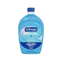 Softsoap Antibacterial Liquid Hand Soap Refill, Cool Splash Scent, 50 Fl. Oz. (61031016EA)