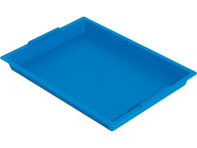 Deflect-O Little Artist Polypropylene Paint Tray, 1.83 x 16.04 x 12.07, Blue (39507BLU)