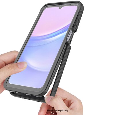 SaharaCase Raider Rugged Case for Galaxy A16 5G, Shock Absorbing, Black (CP00722)