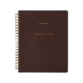 2024-2025 AT-A-GLANCE Signature 8.5 x 11 Academic Weekly & Monthly Planner, Faux Leather Cover, Di