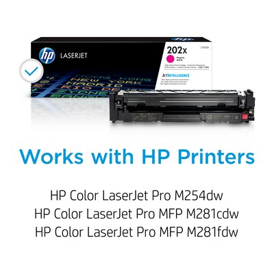 HP 202X Magenta High Yield Toner Cartridge (CF503X)