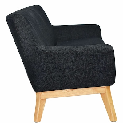 Lorell Quintessence Collection Sofa, Black (LLR68960)