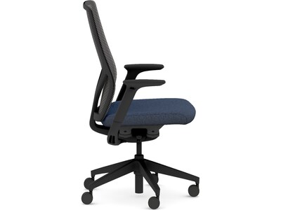 HON Flexion Fabric/Mesh Task Chair, Black/Navy (HFXT1.F0.STC.A.H.IM.APX13.NL.SB.T)