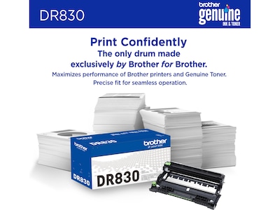 Brother Genuine DR830 Black Drum Unit