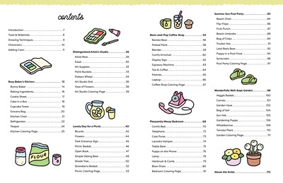 Quarto How to Draw Super Cute Things with Bobbie Goods Coloring Book, 112 Pages (9780760385029)