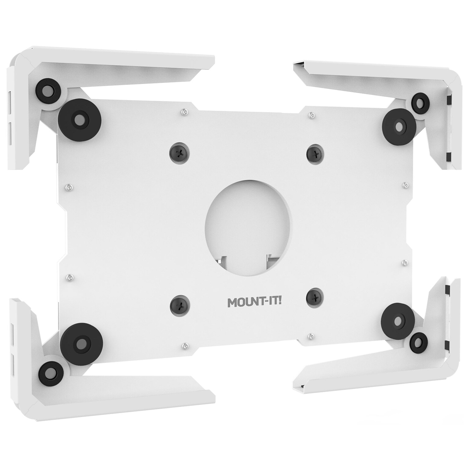 Mount-It! Adjustable Universal Anti-Theft iPad Tablet Wall Mount, 9.7 to 13, White (MI-3882WHT)