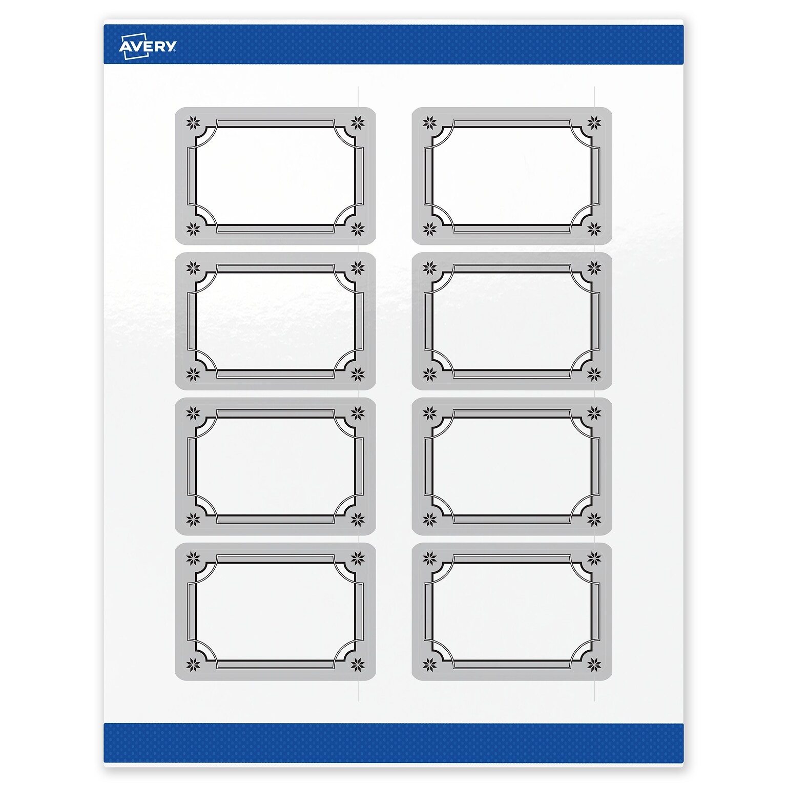 Avery Rectangle Multipurpose Labels, 2 x 3, White, 80/Pack (19479370607)