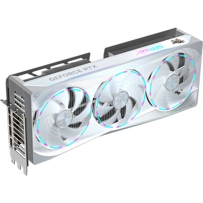 Aorus GeForce RTX 5080 PCI EXPRESS 5.0 16GB GDDR7 Gaming Graphics Card, 2805 Core, 30 MHz, White (GV