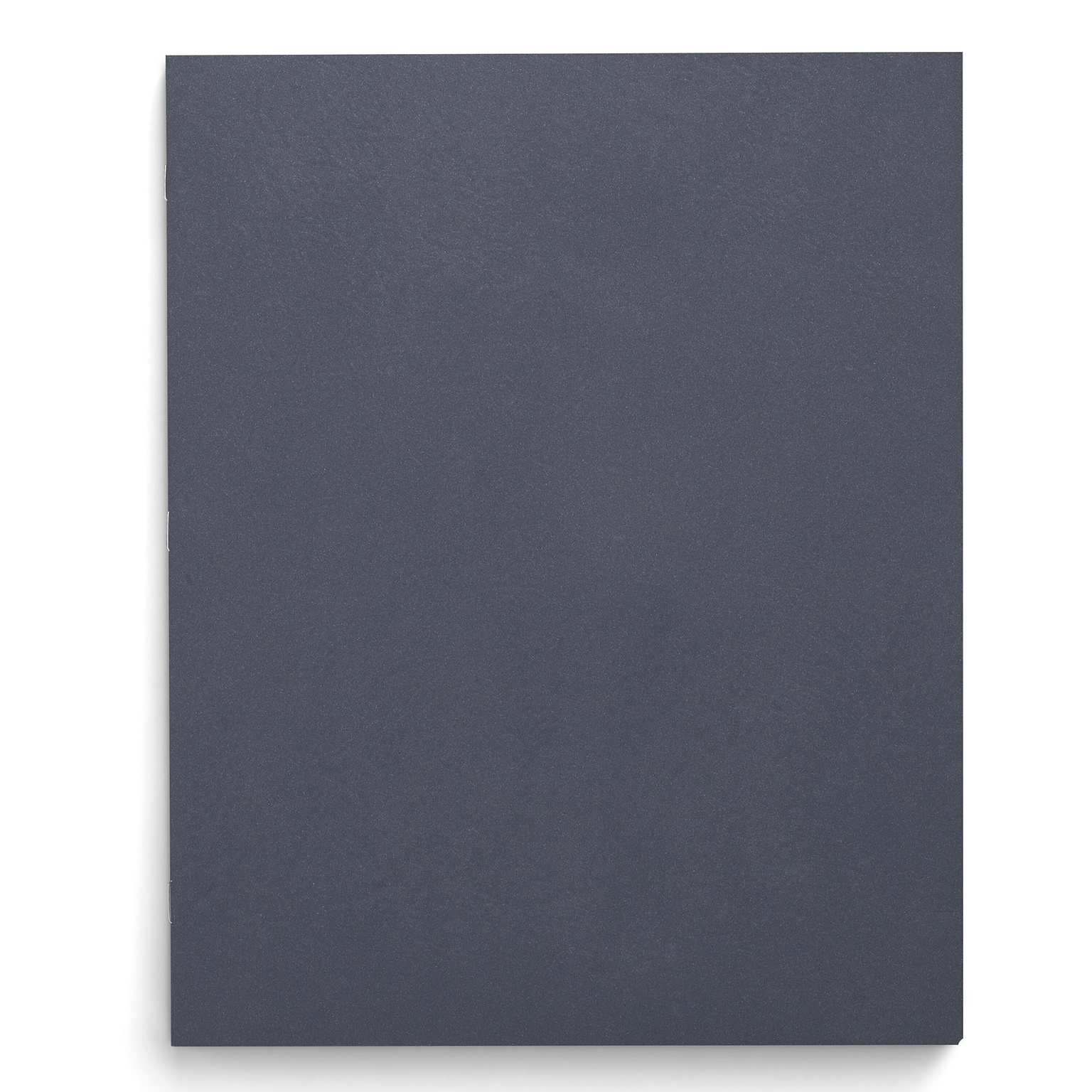 Staples Smooth 2-Pocket Paper Folder, Navy, 25/Box (27539-CC)