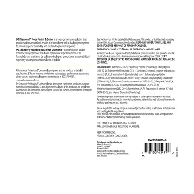 Coastwide Professional™ Diamond™ Floor Finish, 5 gal./18.9L (CW511005-A)