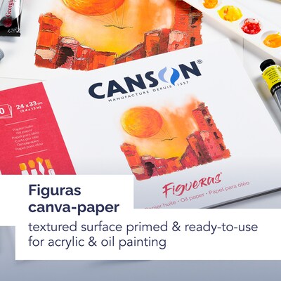 Canson Artist Series Primed White Paperboard Art Boards, 5/Bundle (MCXC100516097-5)
