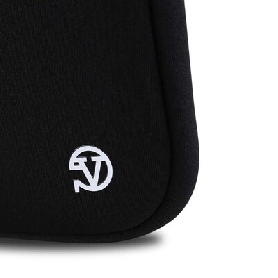 Vangoddy Neoprene Laptop Sleeve for 12" Laptop, Black/Blue