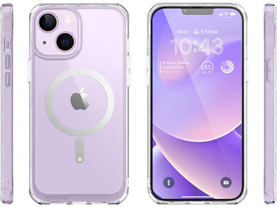 SUPCASE Unicorn Beetle MAG Clear Slim Case for iPhone 14 Plus (SUP-iPhone2022-6.7-UBMag-Clear)