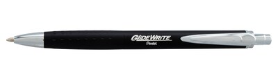 Pentel GlideWrite Retractable Ballpoint Pen, Medium Point, 1.0mm, Black Ink, 3/Pack (BX970ABP3)