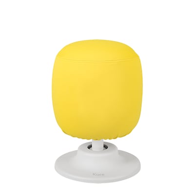Kore Design Kids Adjustable Pivot Stool, Tall, 16.5" to 21", Yellow (KD-KDAP2524WK)