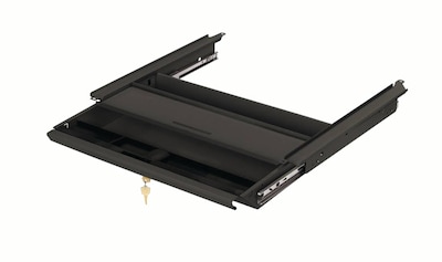 HON® 19 Metal Center Drawer with Lock for Desks/Credenzas, Charcoal (HOND2S)