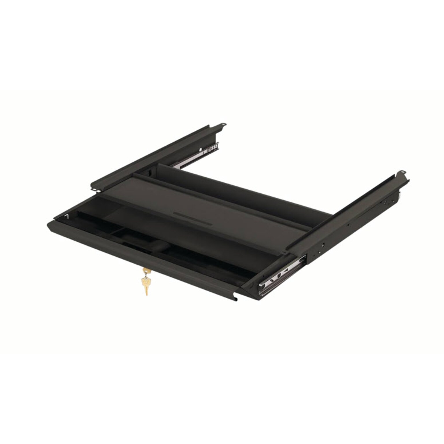 HON® 19 Metal Center Drawer with Lock for Desks/Credenzas, Charcoal (HOND2S)