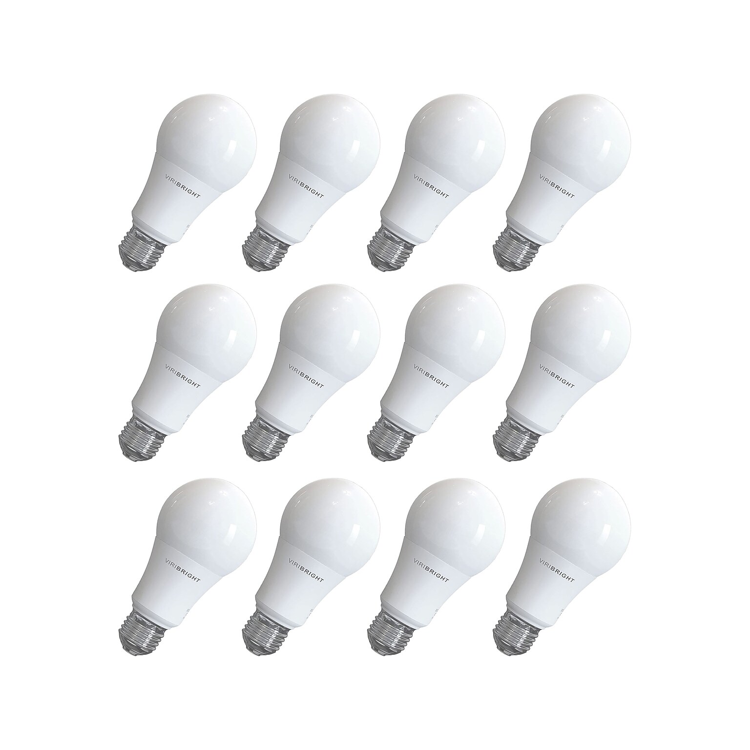 Viribright 14-Watt Daylight LED General-Purpose Bulb, Dozen (651640-ES)