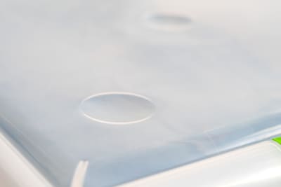 Iris Store & Slide 61 Qt. Latch Lid Storage Bin, Clear (270017/170294)
