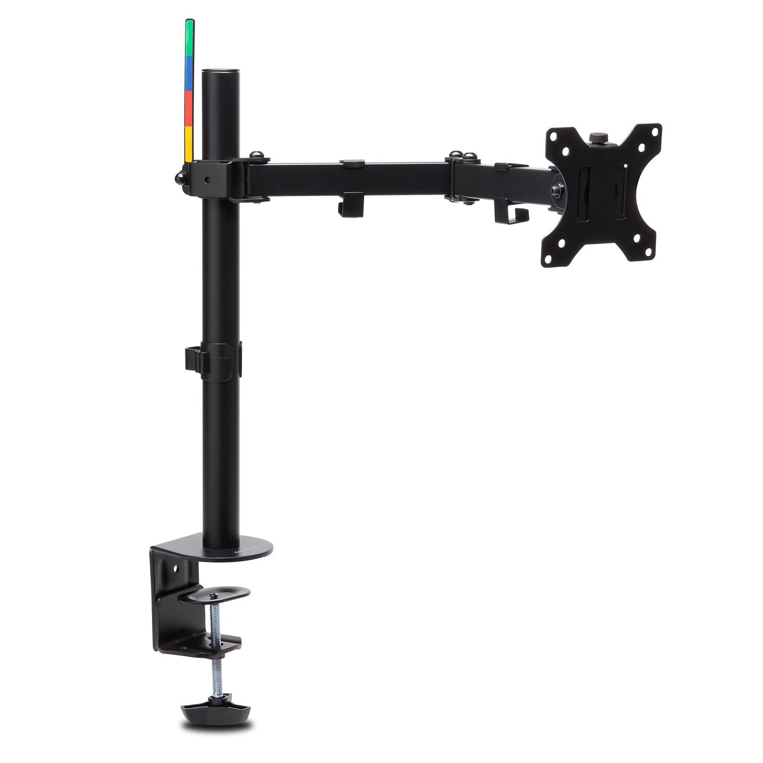 Kensington SmartFit Ergo Single Extended Monitor Arm, Up to 34 Monitor, Black (K55408WW)