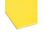 Smead Interior File Folder, 1/3-Cut Tab, Letter Size, Yellow, 100/Box (10271)