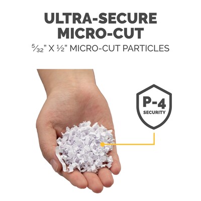 Fellowes Microshred 60MC 10-Sheet Micro-Cut Shredder (4921002)