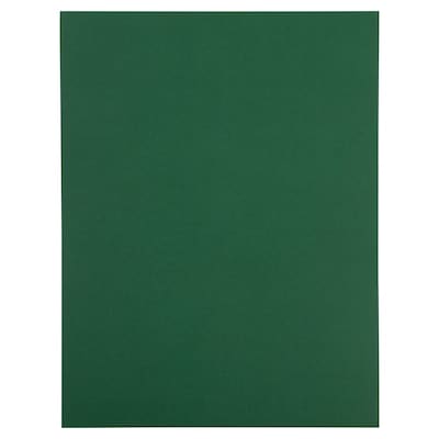 JAM Paper Open End Catalog Envelopes, 10" x 13", Dark Green, 25/Pack (31287538)