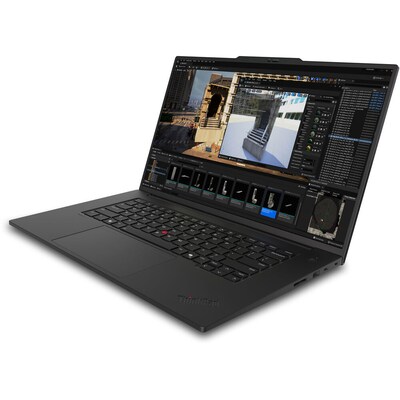 Lenovo ThinkPad P1 Gen 7 16" OLED Touchscreen AI Laptop, Intel Core Ultra 7 165H, 1.4GHz, 64GB RAM, 2TB SSD, Windows 11 Pro