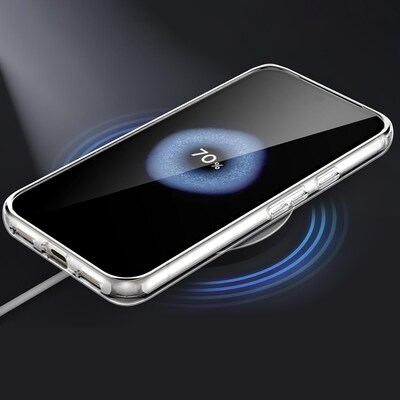 SaharaCase Inspire Series Phone Case for Google Pixel 8a, Shock Absorbing, Transparent Gradient (CP00570)