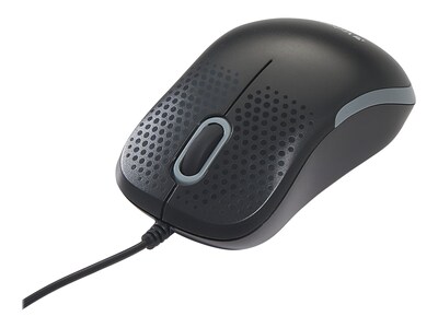 Verbatim Silent Corded Optical USB Mouse, Black (VTM99790)