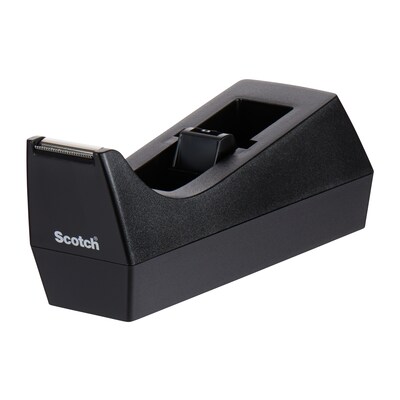 Scotch Desktop Dispenser, 1 Core, Black (MMMC38BK)