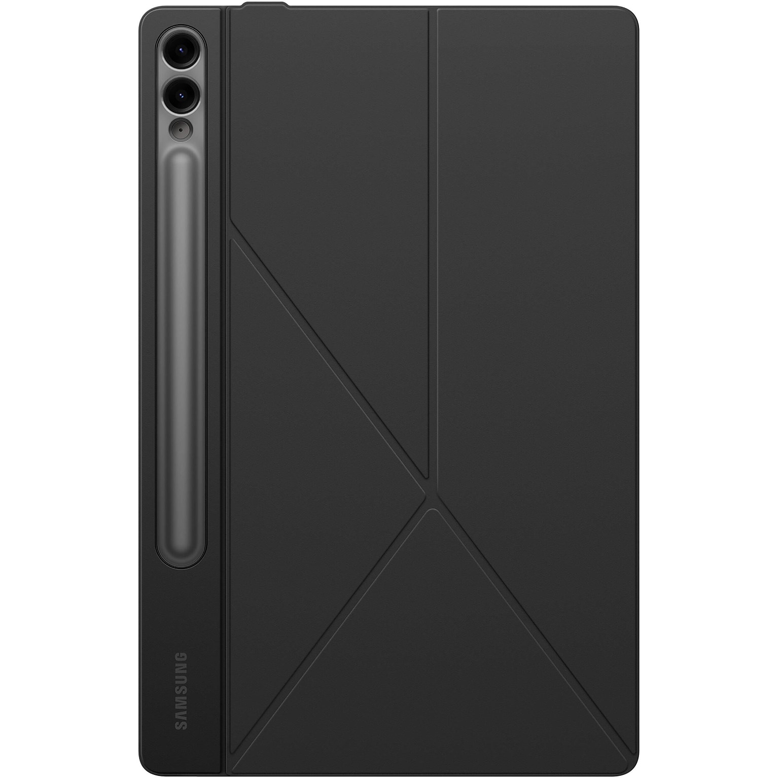 Samsung Galaxy Tab Smart Book Cover Case for S9 & S9 FE, Black (EF-BX710PBEGUJ)