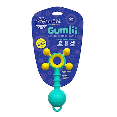 Mobi Gumlii Teether, Green (MGMGUM1)