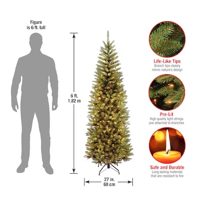 National Tree Company Kingswood Fir Artificial Christmas Trees (KW7-300-60)