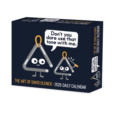 2026 Willow Creek The Art of David Olenick 6.2" x 5.4" Day-to-Day Calendar (54444)