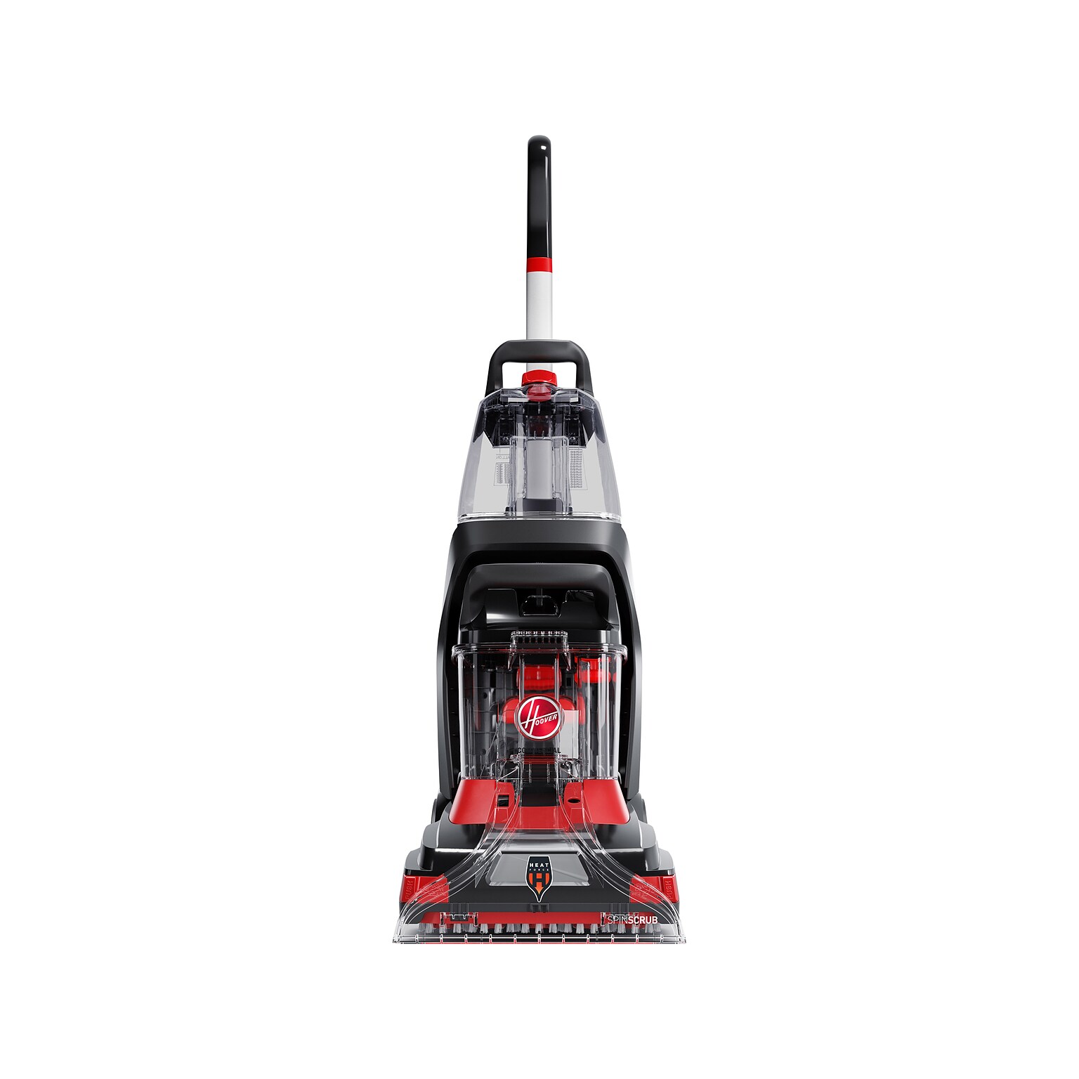 Hoover Commercial PowerScrub Spot Cleaner Vacuum, Bagless, Black/Red (CH68000V)