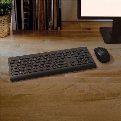 Incase Wireless Desktop 900 Designed by Microsoft Keyboard and Optical Mouse Combo, Black (PT3-00001)