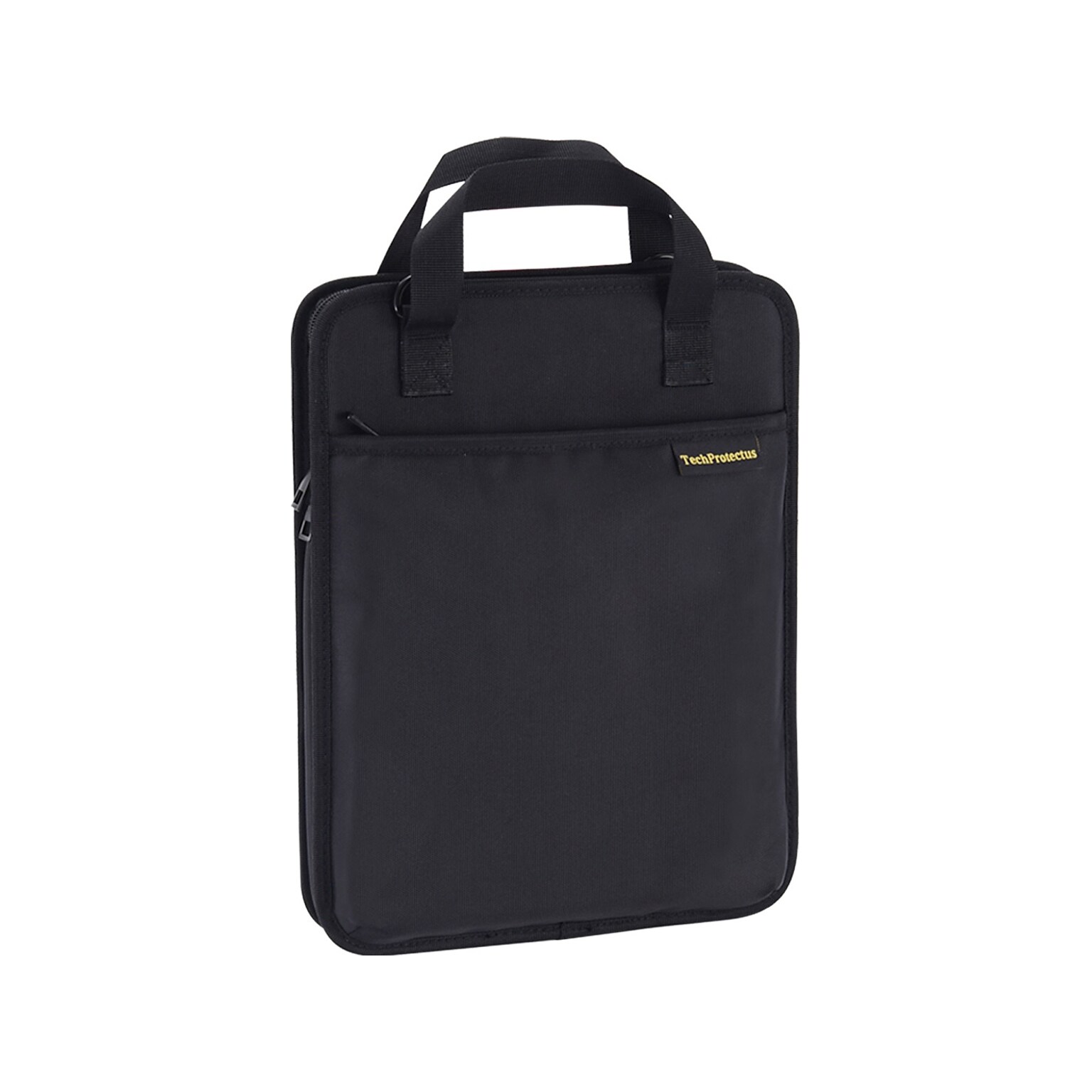TechProtectus 9.7-12 Water Resistant Vertical Laptop Sleeve, Shock-Absorbing, Black (TP-BK-VR11)