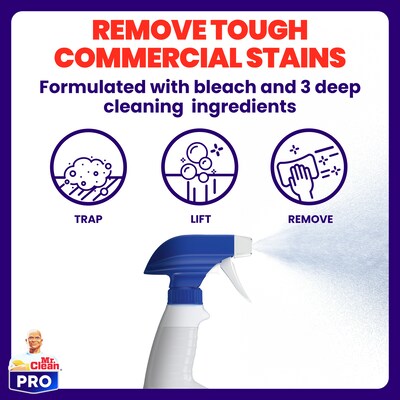Mr. Clean PRO Commercial Deep Cleaner with Bleach, 1 Gallon (24795)