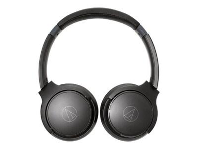 Audio-Technica Wireless On-Ear Headphones, Bluetooth, Black (ATH-S220BT BK)