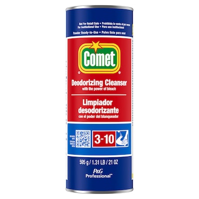 Comet Professional Deodorizing Cleanser Multi Purpose Powder Cleaner, 21 oz. (32987CT)