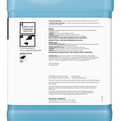 Coastwide Professional 156 Foaming Hand Soap, 1 Gal., 4/Carton (CW156RU01-B)