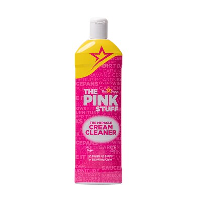 The Pink Stuff The Miracle Cream Cleaner, Rhubarb Scent, 16.9 oz. (23675)