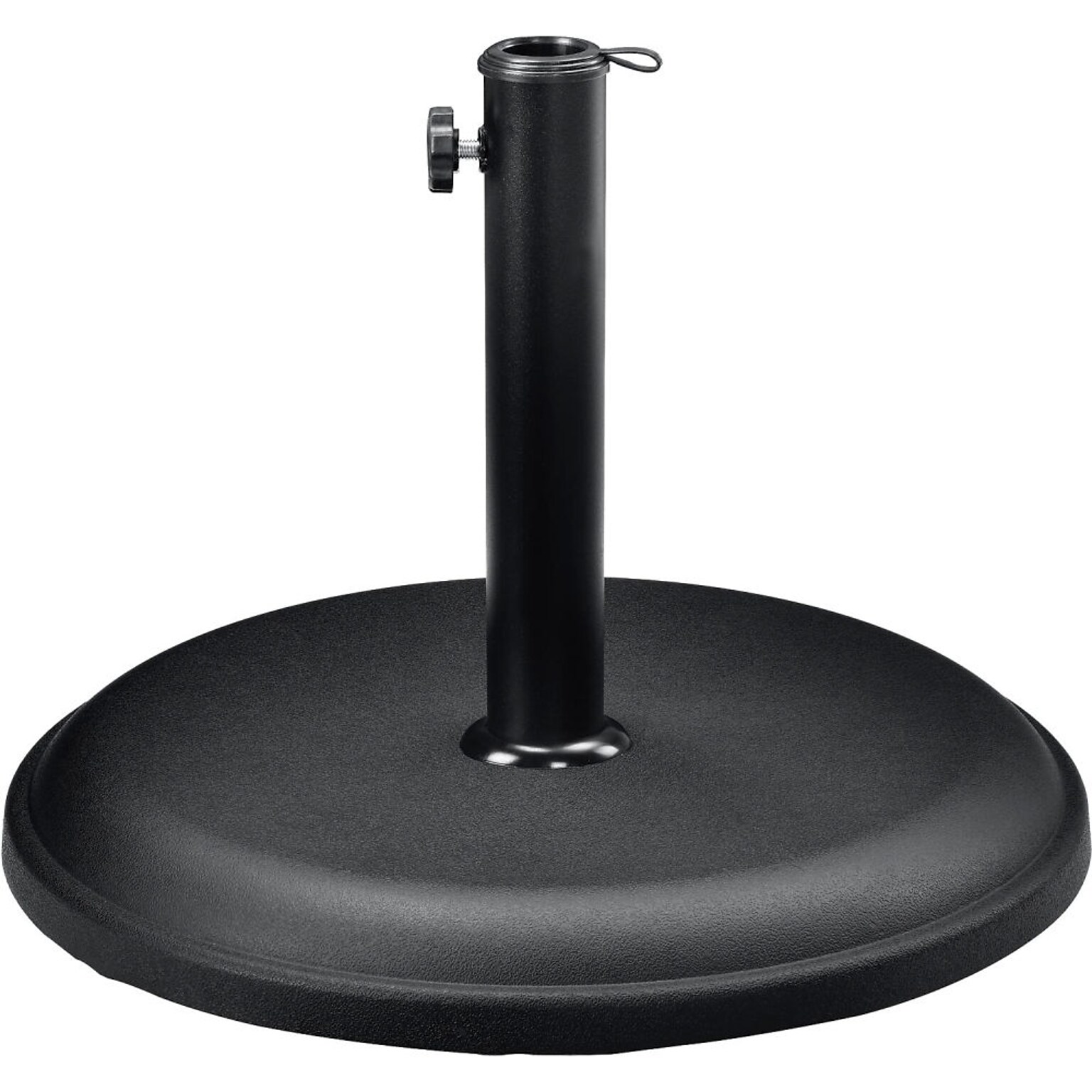 Global Industrial Concrete Umbrella Base, 33 Lbs., Black (695474)