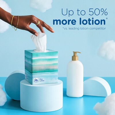 Puffs Plus Lotion Facial Tissue