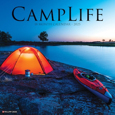 2025 Willow Creek Camp Life 12 x 12 Monthly Wall Calendar (42120)